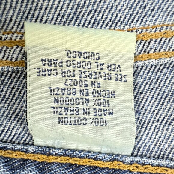 Vintage 90s Bill Blass High-Rise Tapered Leg Jeans Women’s Size 14 – 100% Cotton - Picture 9 of 13